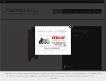 Tablet Screenshot of nuovocorso.it